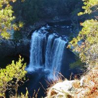 cane creek waterfall