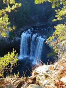 cane creek waterfall