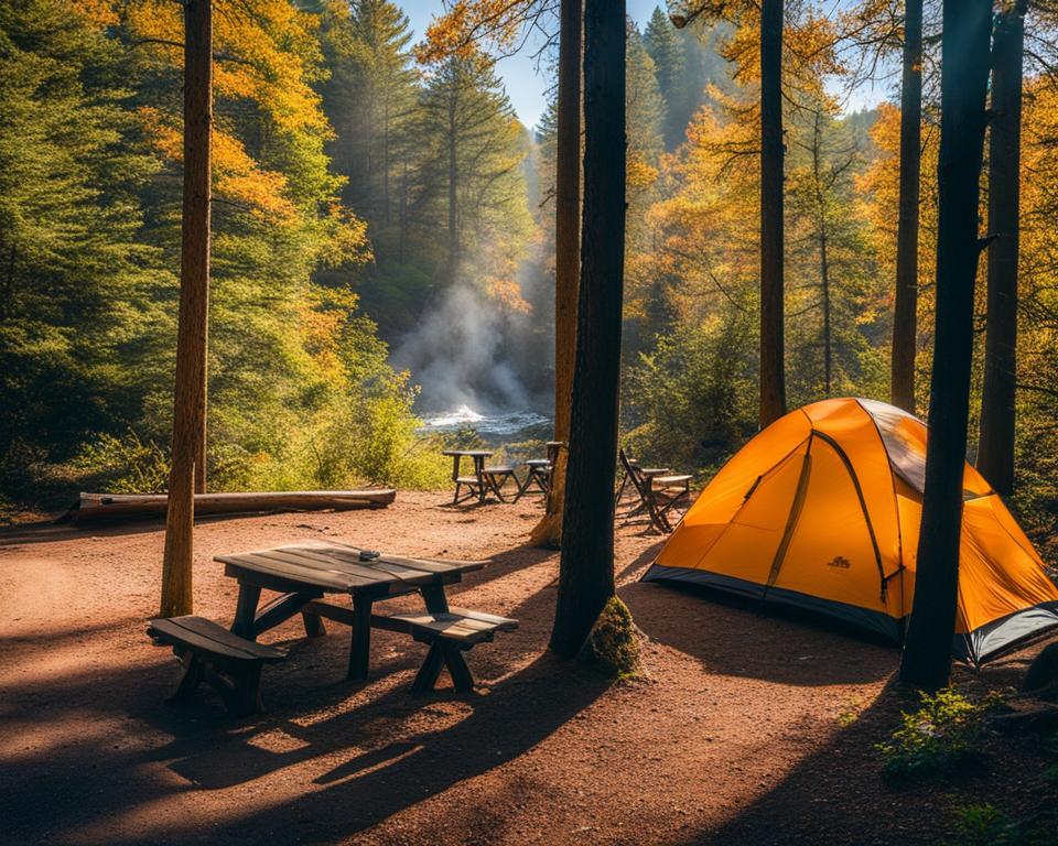 Camping in Fall Creek Falls State Park