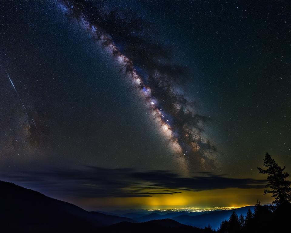 Dark skies in Great Smoky Mountains National Park