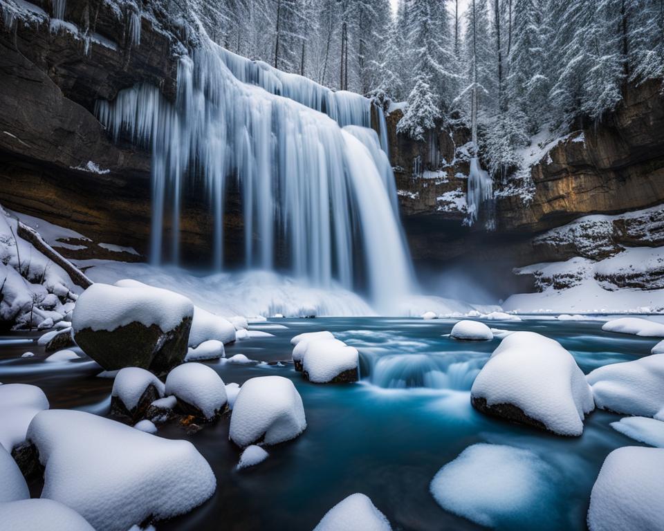 Frozen Cascades at Fall Creek Falls