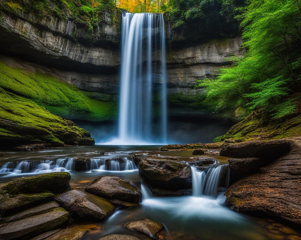 Waterfalls at Fall Creek Falls